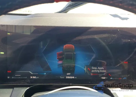 2025 BMW X3 M50 from USA, damaged, VIN 5UX73GP0XS9084507